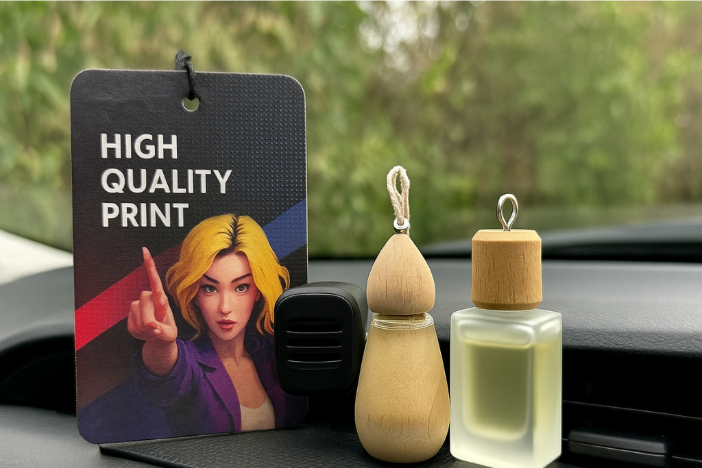 Different types of custom car air fresheners